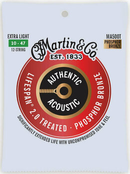 Snaren voor akoestische gitaar Martin MA500T - 1