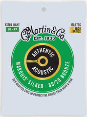 Cuerdas de guitarra Martin MA170S Authentic Marquis Cuerdas de guitarra