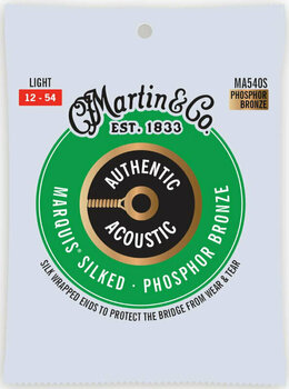 Snaren voor akoestische gitaar Martin MA540S Authentic Marquis - 1