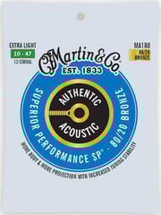 Cuerdas de guitarra Martin MA180 Authentic SP Cuerdas de guitarra