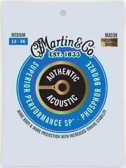Saiten für Akustikgitarre Martin MA550 Authentic Acoustic Saiten für Akustikgitarre