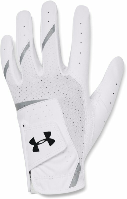 Handschuhe Under Armour Iso-Chill Golf Glove Youth LH White/Metallic Silver S