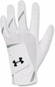Handschuhe Under Armour Iso-Chill Golf Glove Youth LH White/Metallic Silver S - 1