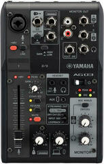 Mesa de mezclas Yamaha AG03 MK2 BK Mesa de mezclas