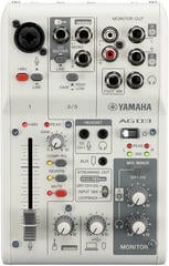 Mesa de mezclas Yamaha AG03 MK2 WH Mesa de mezclas