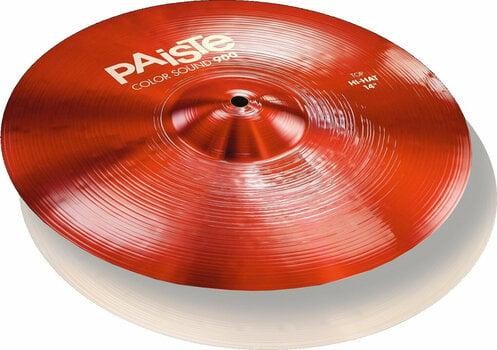 Cymbale charleston Paiste Color Sound 900  Top Cymbale charleston 14" Rouge - 1