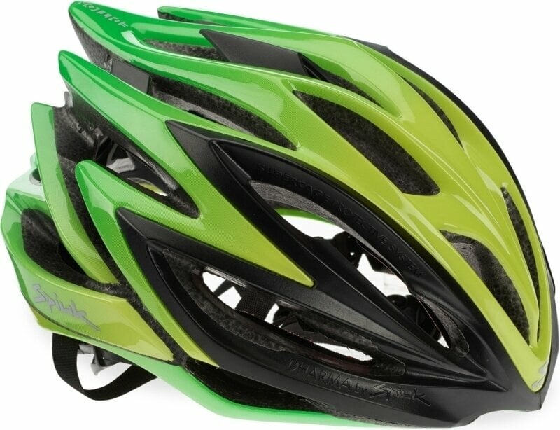 Casco da ciclismo Spiuk Dharma Edition Helmet Yellow/Green S/M (51-56 cm) Casco da ciclismo