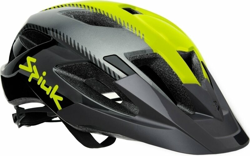 Cykelhjelm Spiuk Kaval Helmet Black/Yellow M/L (58-62 cm) Cykelhjelm