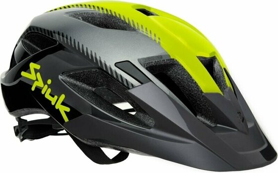 Kask rowerowy Spiuk Kaval Helmet Black/Yellow M/L (58-62 cm) Kask rowerowy - 1