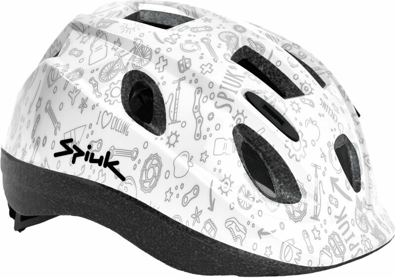 Kinderfietshelm Spiuk Kids Helmet White M/L (52-56 cm) Kinderfietshelm