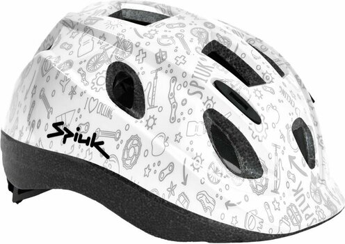 Детска Каска за велосипед Spiuk Kids Helmet White M/L (52-56 cm) Детска Каска за велосипед - 1