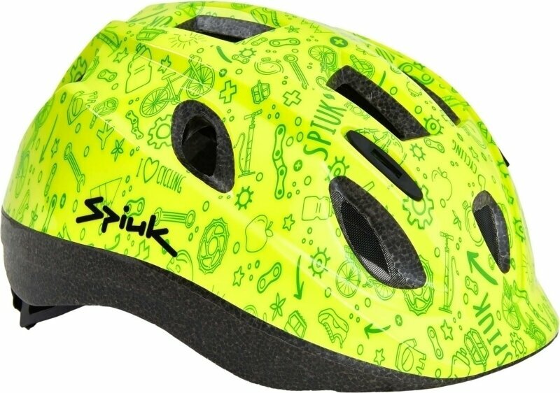 Otroška kolesarska čelada Spiuk Kids Helmet Yellow M/L (52-56 cm) Otroška kolesarska čelada