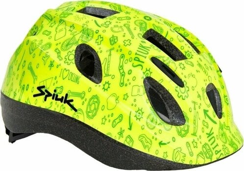 Cykelhjelm til børn Spiuk Kids Helmet Yellow M/L (52-56 cm) Cykelhjelm til børn - 1