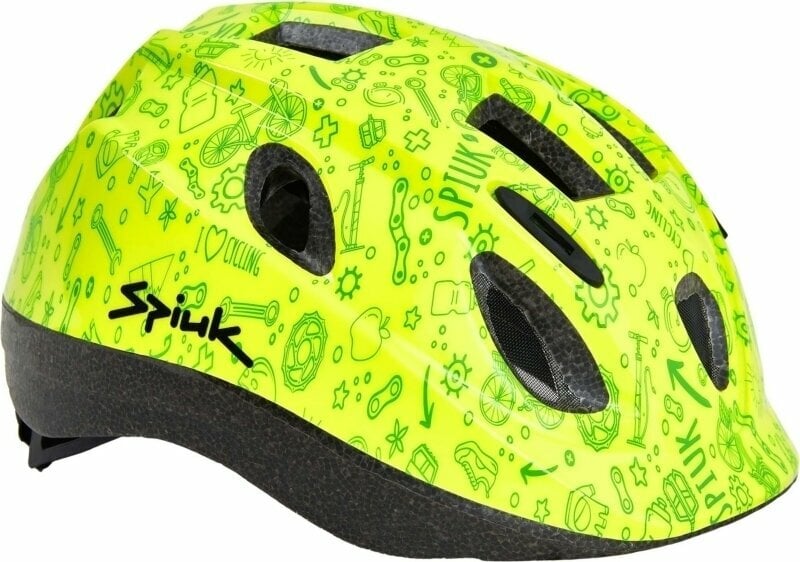 Gyerek kerékpáros sisak Spiuk Kids Helmet Yellow S/M (48-54 cm) Gyerek kerékpáros sisak