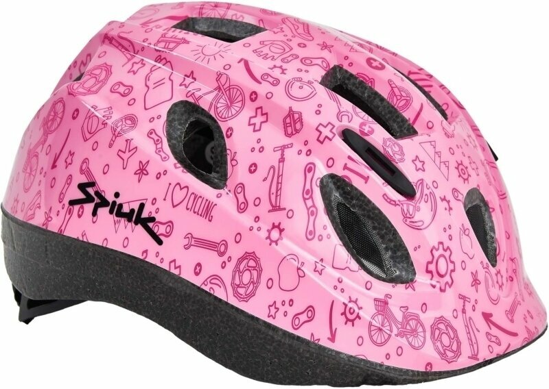 Dziecięcy kask rowerowy Spiuk Kids Helmet Pink S/M (48-54 cm) Dziecięcy kask rowerowy