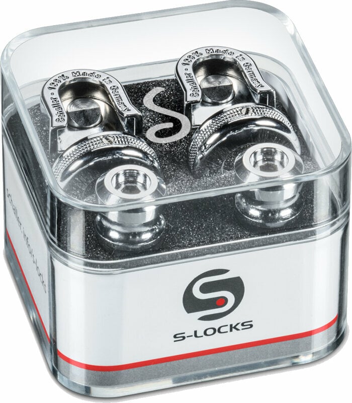 Schaller 14010201 M Strap-Lock Chrome