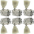 Schaller Original G-Series Deluxe 3L/3R solid 21,7 M6 Nickel Gitarstemmemaskiner