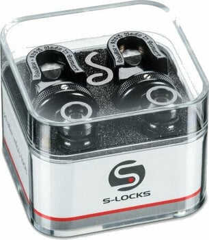 Strap Lock Schaller 14010401 M Strap Lock Μαύρο χρώμιο - 1