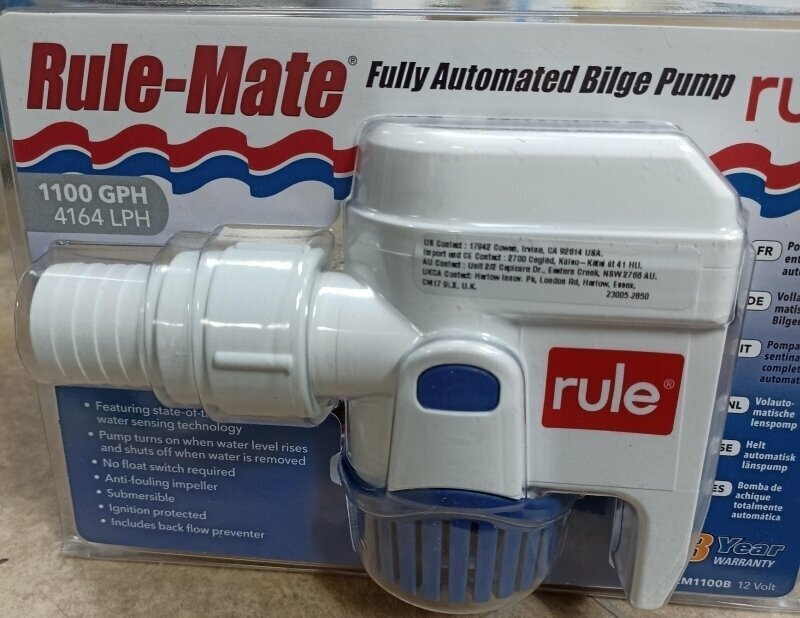 Rule Mate 1100 Automatic Pompa santina