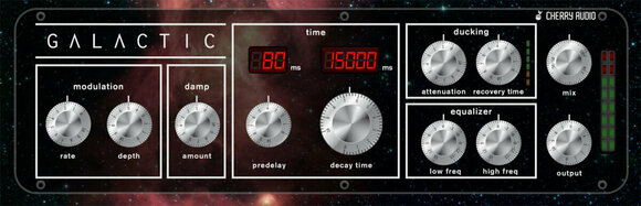 Εφέ FX Plug-In λογισμικού στούντιο Cherry Audio Galactic Reverb (Ψηφιακό προϊόν) - 1