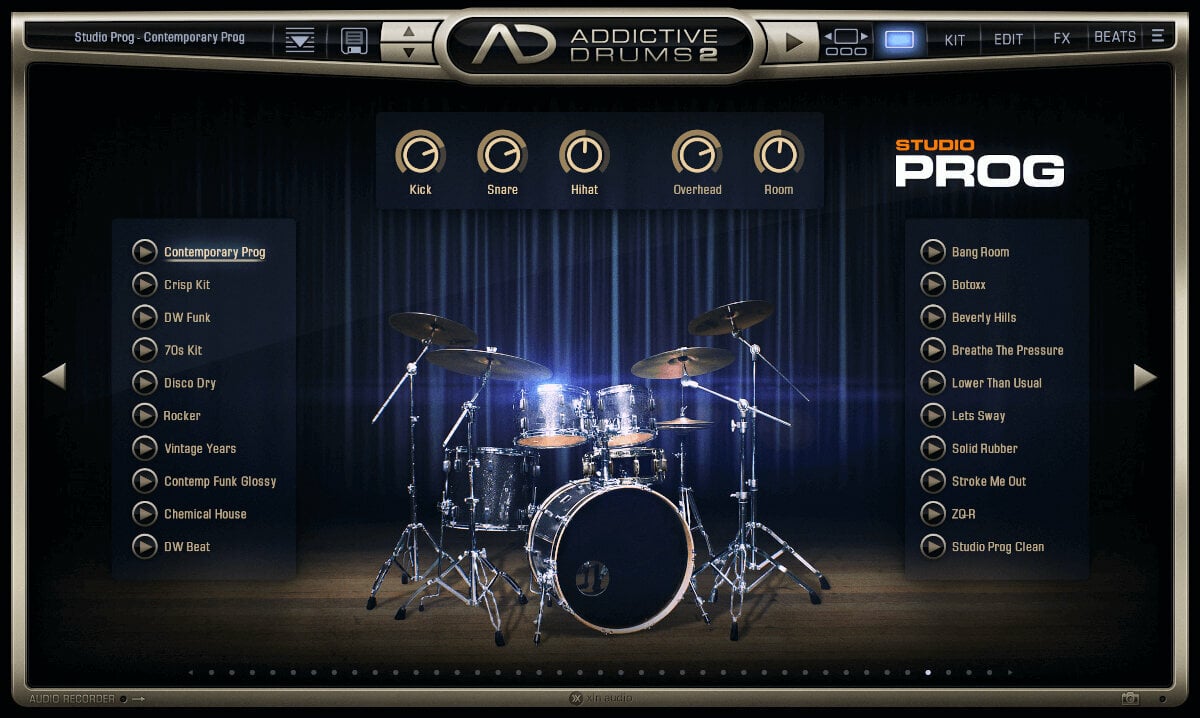 Музикални инструменти > Студио > Студио софтуер > Студио софтуер – Веднага изтегли > Актуализации и надстройки XLN Audio AD2: Studio Prog (Дигитален продукт)