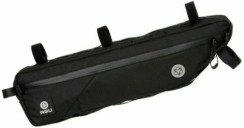 Biciklistička torba Agu Tube Frame Bag Venture Medium Black M 4 L
