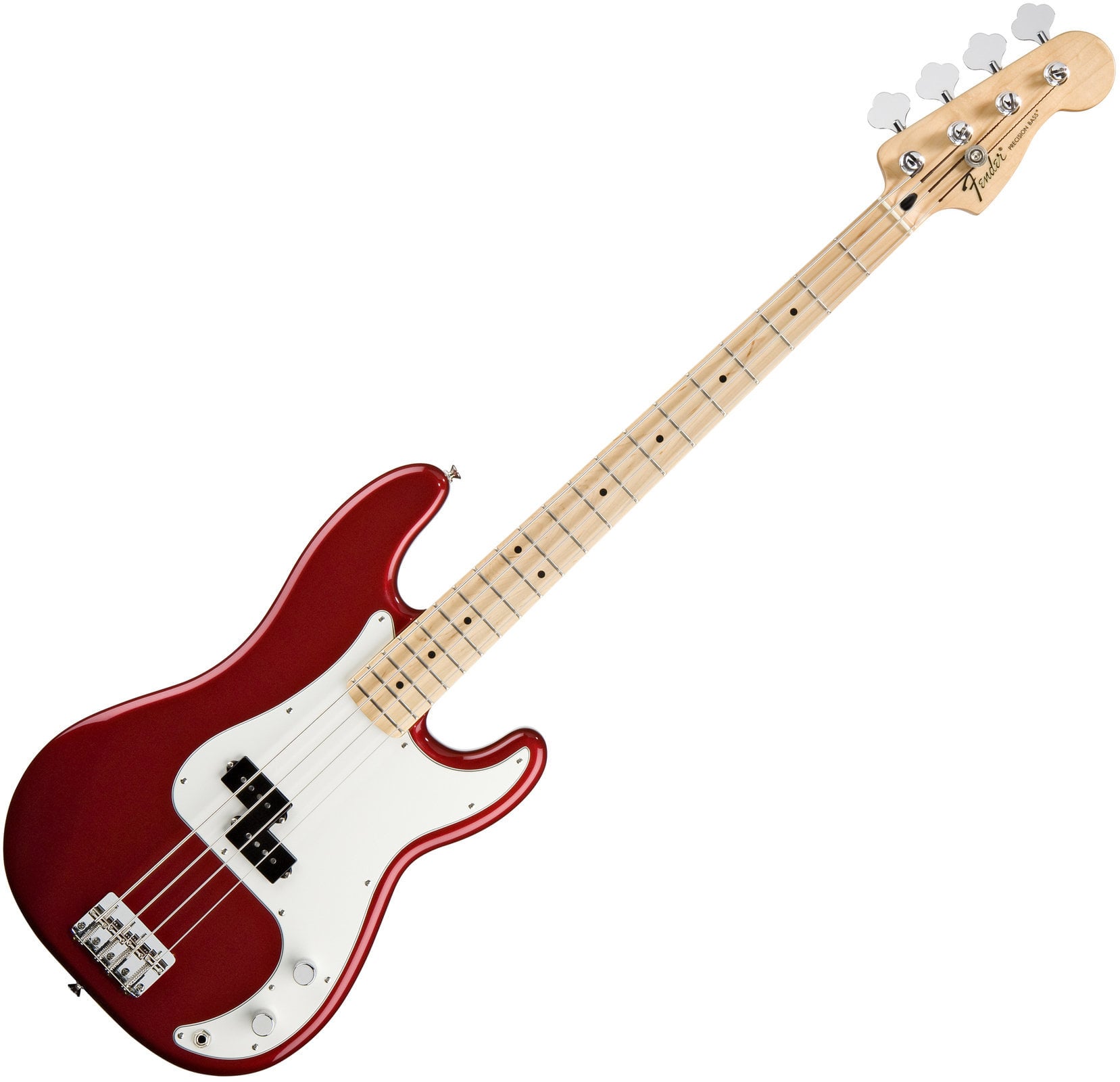 Elektrická basgitara Fender Standard Precision Bass MN Candy Apple Red