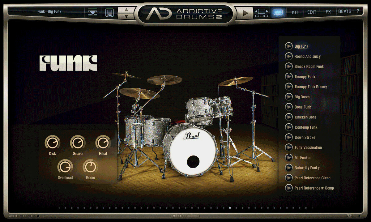 Opdateringer og opgraderinger XLN Audio AD2: Funk (Digitalt produkt)