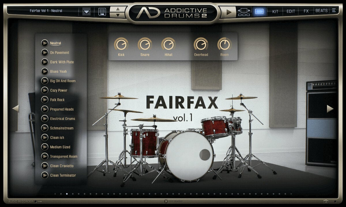 Updates & Upgrades XLN Audio AD2: Fairfax Vol. 1 (Digitales Produkt)