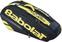 Teniška torba Babolat Pure Aero RH X 6 Black/Yellow Teniška torba