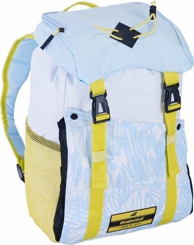 Tennistasche Babolat Backpack Classic Junior Girl 2 White/Blue Tennistasche (Beschädigt)
