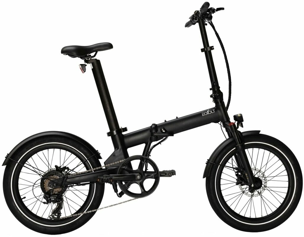 Hybrid E-Bike Eovolt  Afternoon 20" 1x7 Onyx Black