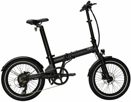 Hybrid E-Bike Eovolt  Afternoon 20" 1x7 Onyx Black - 1