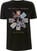 T-Shirt Red Hot Chili Peppers T-Shirt Getaway Album Asterisk Unisex Black XL