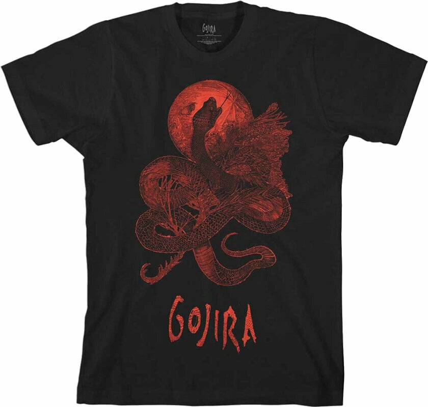 T-Shirt Gojira T-Shirt Serpant Moon Black S