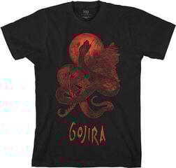 T-Shirt Gojira Serpent Moon Unisex Short Sleeve T-Shirt/Black/Short