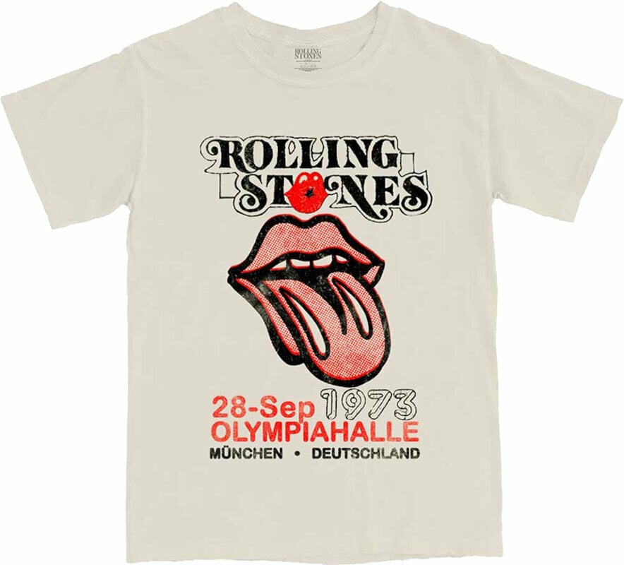 T-Shirt The Rolling Stones T-Shirt Munich '73 Sand 2XL