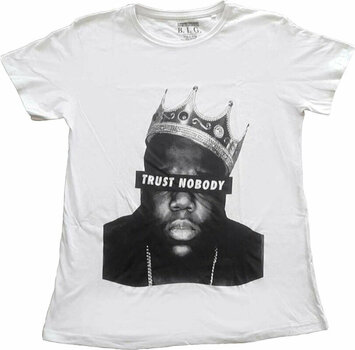 T-Shirt Notorious B.I.G. T-Shirt Trust Nobody White M - 1