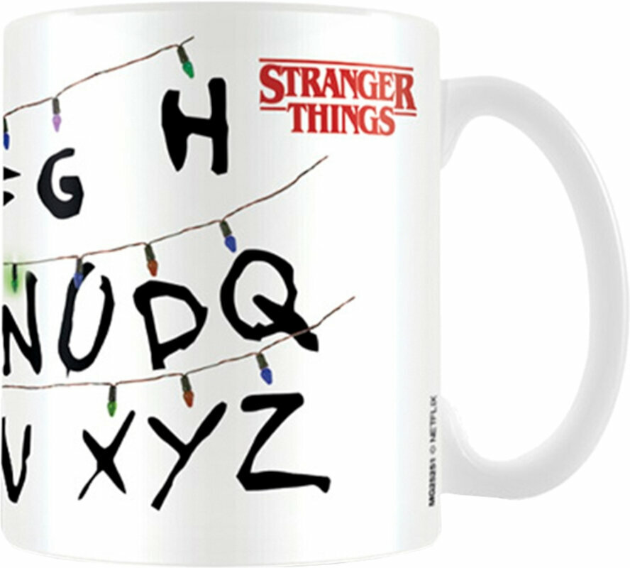 Mug Stranger Things Lights White Mug