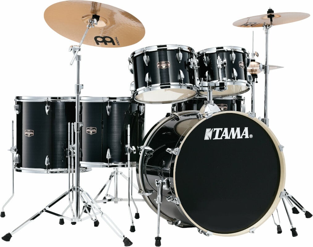 Акустични барабани-комплект Tama IE62H6W-HBK Imperialstar Hairline Black