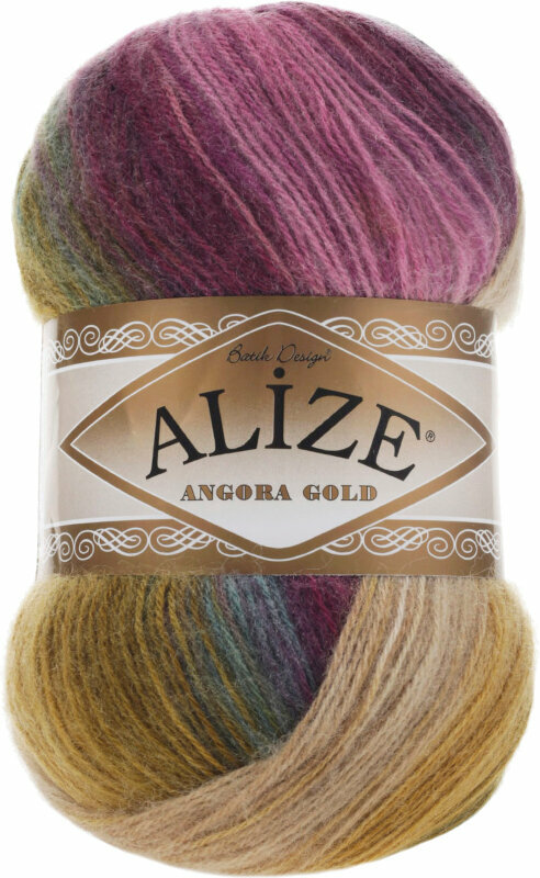 Knitting Yarn Alize Angora Gold Batik 4341