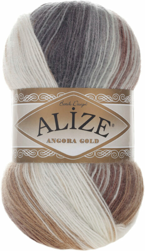 Knitting Yarn Alize Angora Gold Batik 5742