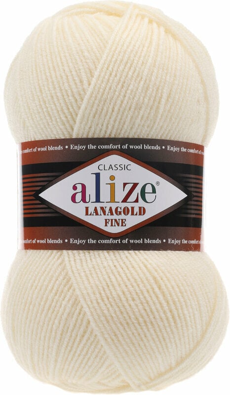 Fios para tricotar Alize Lanagold Fine 1