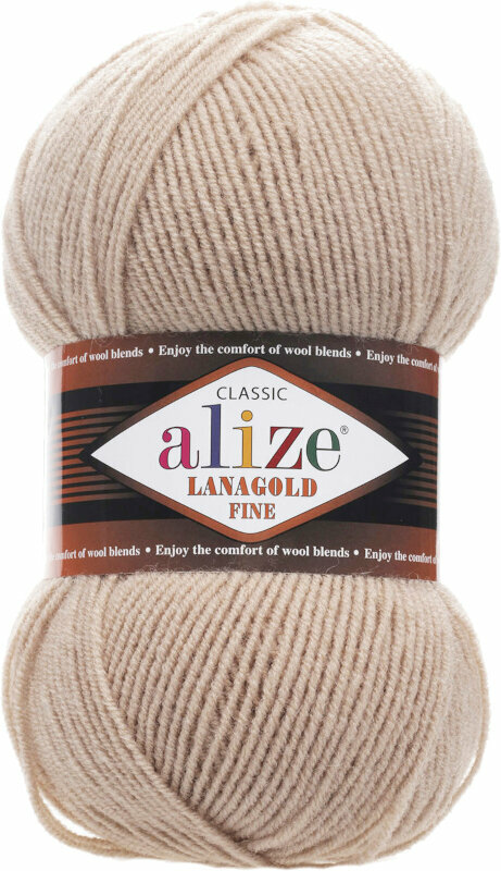 Fios para tricotar Alize Lanagold Fine 5 Fios para tricotar