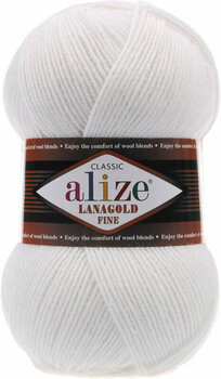 Knitting Yarn Alize Lanagold Fine 55 - 1