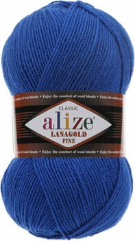 Fios para tricotar Alize Lanagold Fine 141 - 1