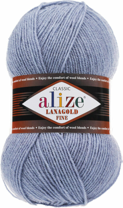 Strickgarn Alize Lanagold Fine 221 Strickgarn