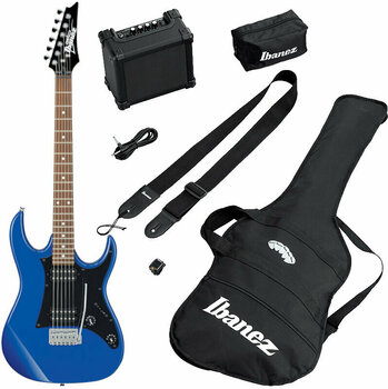 Electric guitar Ibanez IJRX20-BL Blue - 1