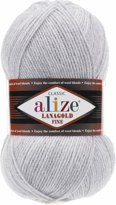 Fios para tricotar Alize Lanagold Fine 684 Fios para tricotar