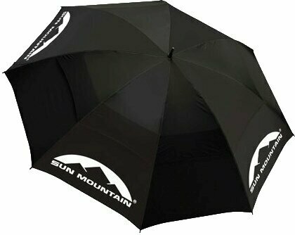 ombrelli Sun Mountain Dual Canopy Umbrella Black/Black - 1